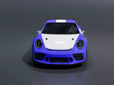 Porsche 911 GT3 RS 2019 3D model  3D model