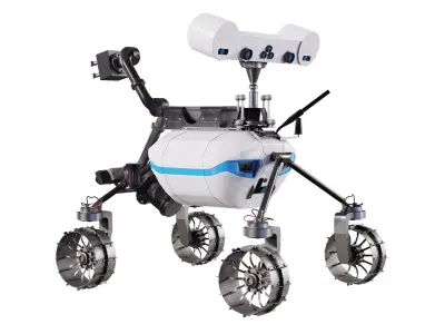LRU-1 Moon Rover 3D model