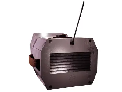 Low Poly Motion Tracking Device-Game Ready-PBR Low-poly 3D model