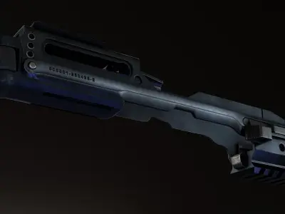 USW-G17 conversion kit Low-poly 3D model