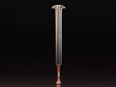 Fantasy Short Sword Low-poly 3D model