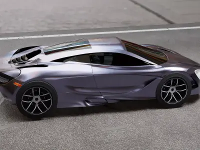 Car replica 3D model