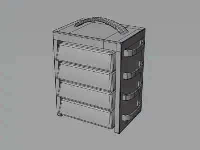Infusion Pumps - Hospital Machine Low-poly 3D model