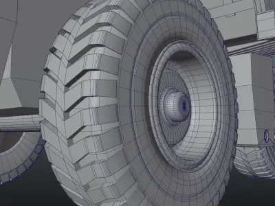 Dump Truck Free 3D model