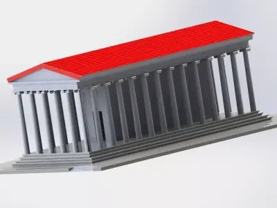 roman iconic Free 3D model