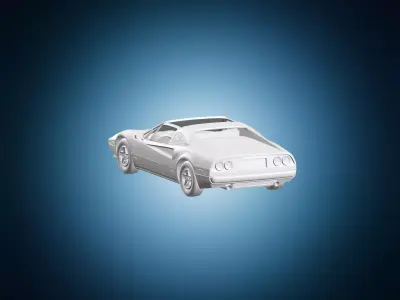 Ferrari 308 Convertible 3D print model