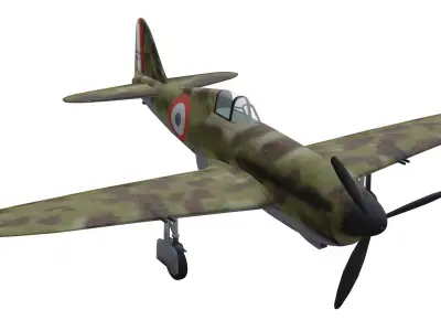 Arsenal VG-33 Low-poly 3D model