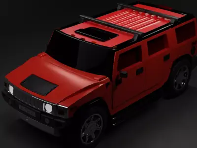 Hammer H2 Model Free 3D model