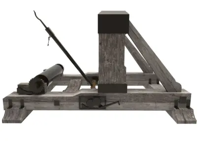 Roman Onager Low-poly 3D model