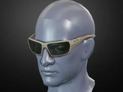 ESS RollBar glasses Low-poly 3D model