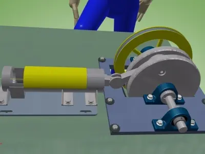 Can Crusher- HD Free 3D model