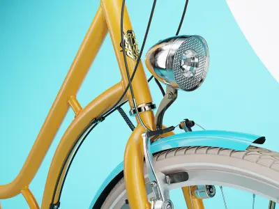 Bicycle  Ladys Bike 3D model
