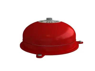 FIRE BELL 3D Low-poly 3D model