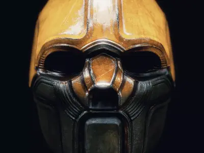 The Wastelander Halloween mask Free 3D print model