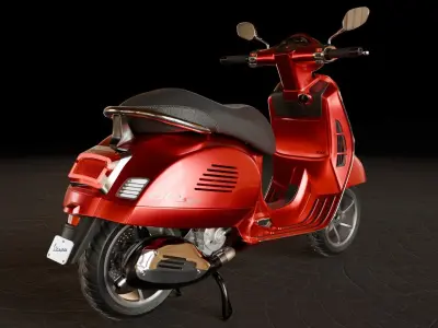Vespa GTS 300  3D model