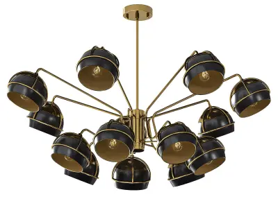 Black Widow II Chandeliers 3D model