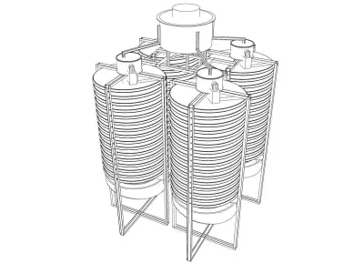 Spiral 3D Model 3D model