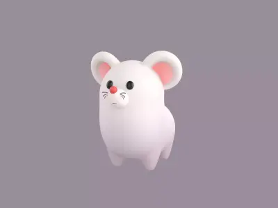Rat Character 3D model