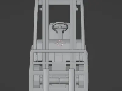 Forklift Free 3D model purchase
