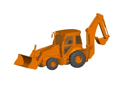 loader 3D model from CGTrader