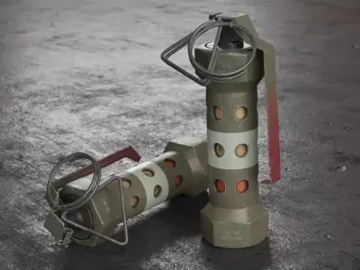 Grenade M 84 3d model 3D model