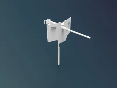 Weapon ship 3D print model