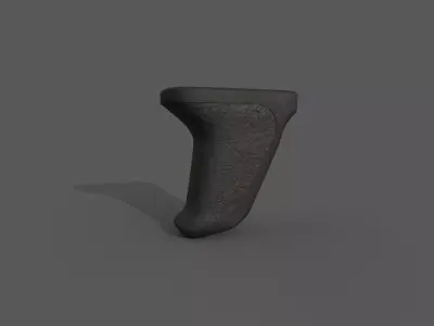Handbrake M-LOK Grip Low-poly 3D model