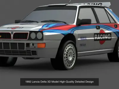 5-Car 3D Model Pack Realistic Game Ready Vehicles purchase