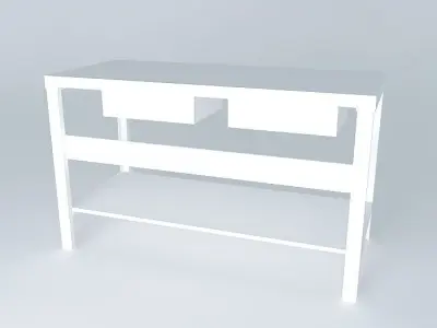 Industrial Bench 1500x650x900 WxDxH Free 3D model