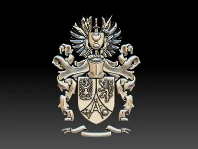 2 Coat of Arms 3D print model