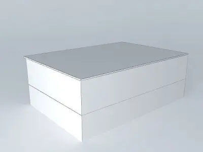 temporary hazardous waste warehouse Free 3D model