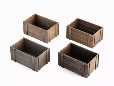 Large Wooden Crate Pack
