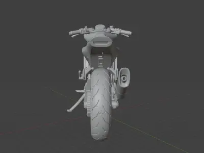 Husqvarna 701 Vitpilen 3d Print Scale Model 3D print model