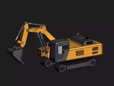 EXCAVATOR 3D model purchase