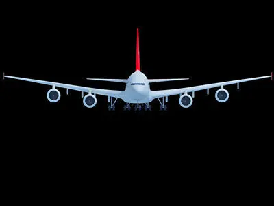 Qantas Airbus Model 3D model