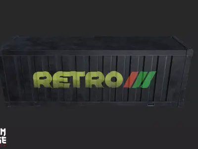 Shipping Cargo Container 3D model