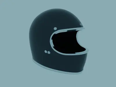 Bike Helmet 3D model order