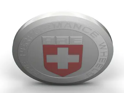 HRE Performance logo 3D model
