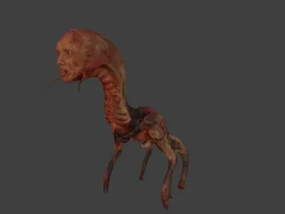 Cry Wolf Free low-poly 3D model