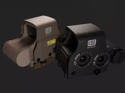 Eotech EXPS3 Model Low-poly 3D model