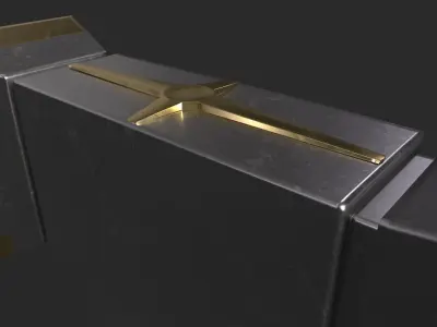 Hammer Low-poly 3D model 39