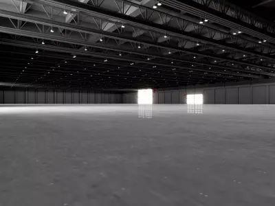 Exhibition - Exhibition Hall - Inside the Factory Warehouse 3D model