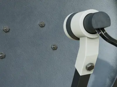 Antenna 03 Low-poly 3D model