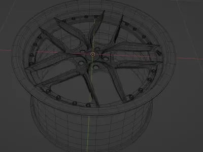 HRE HX101 WHEELS 3D model