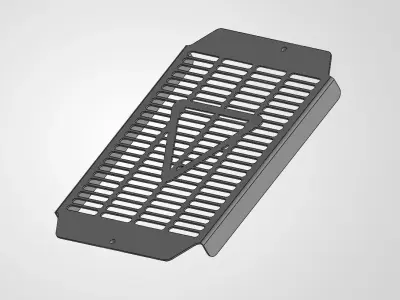 Triumph 400 Radiator Guard 3D model
