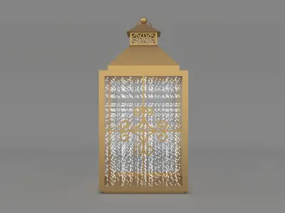 ramadan lantern 3D model get