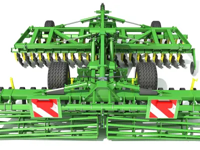 Disc Harrow 3D model