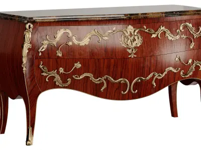 6706 - P Commode  3D model