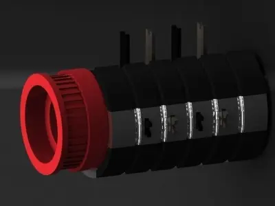 Cam for Cotton Picking Machine  Free 3D model