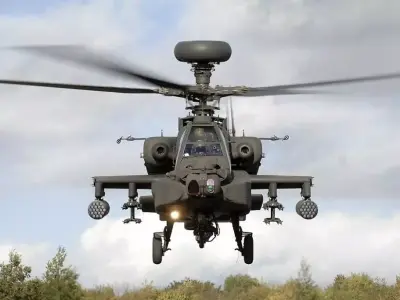 AH-64 Apache 3D model